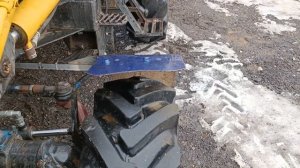 установка широкой резины на МТЗ 13.6 на 20