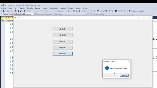 USO DEL MSGBOX EN VISUAL BASIC NET смотреть онлайн