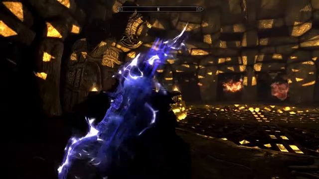 Skyrim Mods - Fighting A Real LIVING Dragon Priest Named Fodiiz