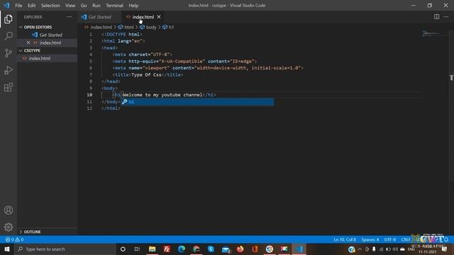 Type Of CSS | What is CSS | Inline CSS | Internal CSS | External CSS | CarryWebTech смотреть онлайн