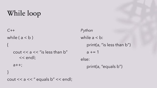 Comparison of C++ and Python смотреть онлайн