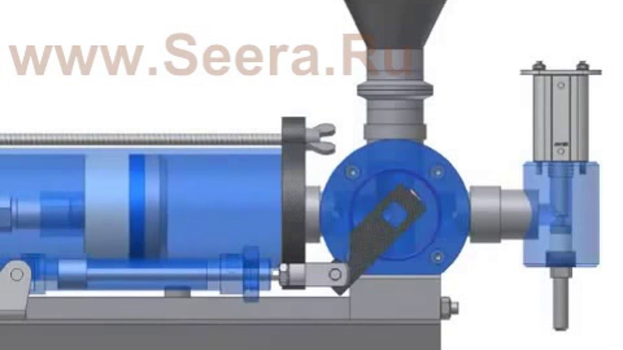 Работа дозатора поршневого типа смотреть онлайн