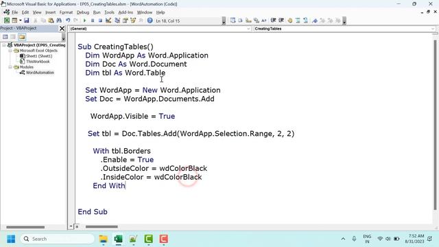 Mastering Word Table Automation with Excel VBA | Advanced VBA in Hindi смотреть онлайн