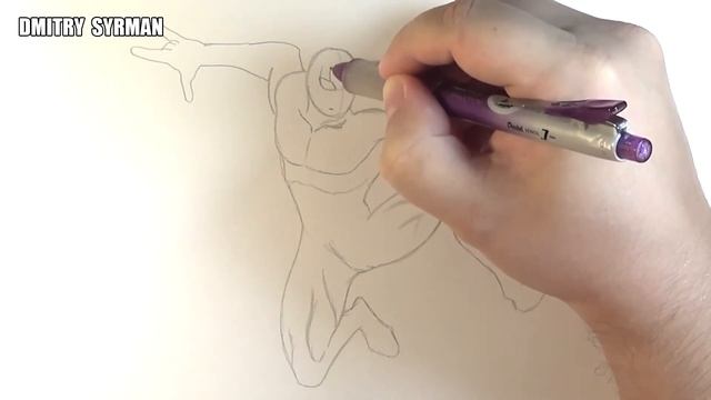How to draw Spiderman, Как нарисовать Человека паука смотреть онлайн
