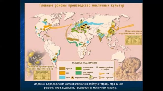 География 10 класс Сельское хозяйство мира смотреть онлайн