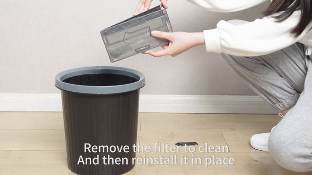 How to clean the dust box and the filter when using our Midea robotic vacuum cleaner смотреть онлайн