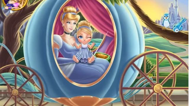 Disney Princess Cinderella Baby Newborn Care Game - Disney Cinderella Baby Wash смотреть онлайн