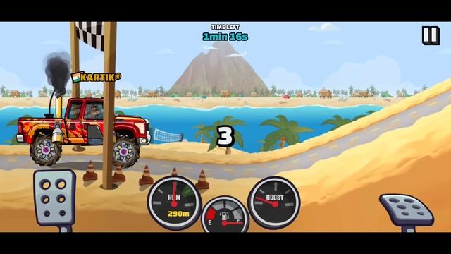 ?DESTROYING SNOWMOBILE PLAYERS WITH MY SUPERDIESEL - HILL CLIMB RACING 2 смотреть онлайн