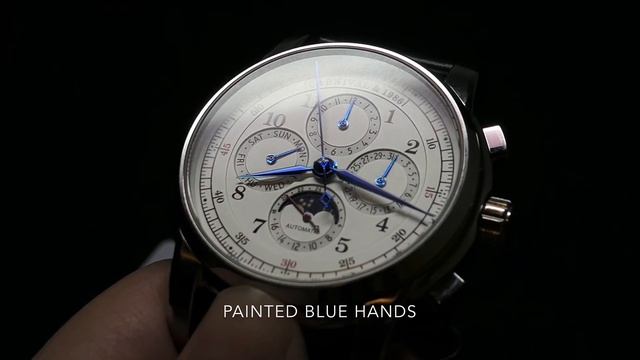 Carnival 1986 8781 Sun & Moon Calendar Watch (Under $100!) [HD]