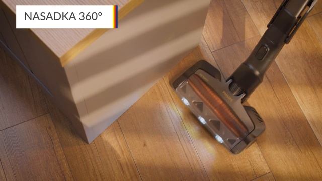 Odkurzacz pionowy Philips 8000 Aqua Plus XC8349/01 – dane techniczne – RTV EURO AGD смотреть онлайн