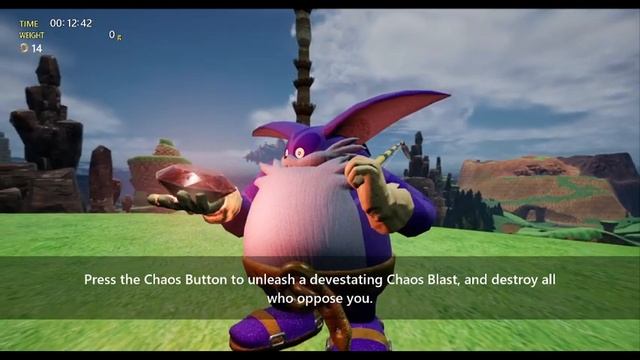 Big's Big World All Chaos Emeralds Location! (+super Big)