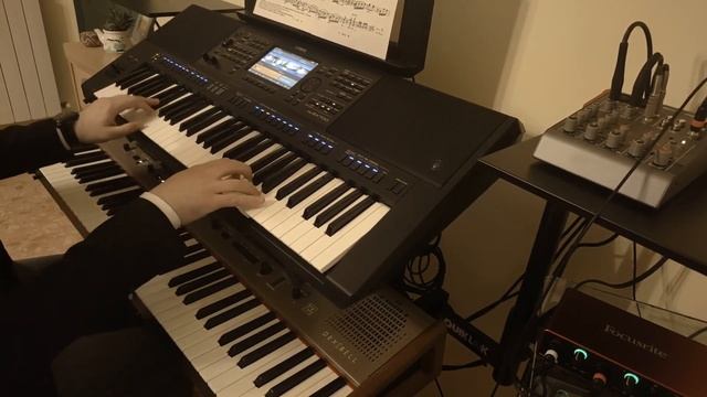 El Choclo, Tango - Yamaha PSR-sx 700 & Dexibell Classico L3 смотреть онлайн