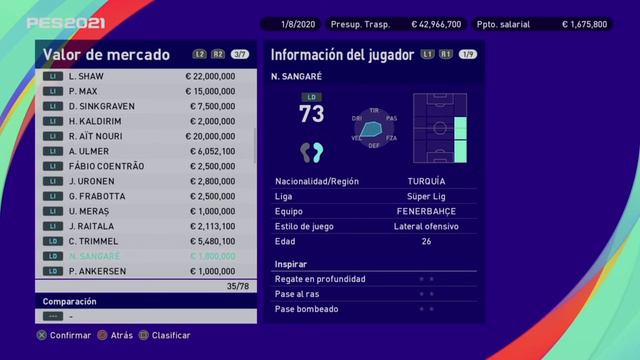 contenido DLC 4.0 PES 2021 faces y algunos uniformes, botas, salas de prensa, balón😍🥴 смотреть онлайн