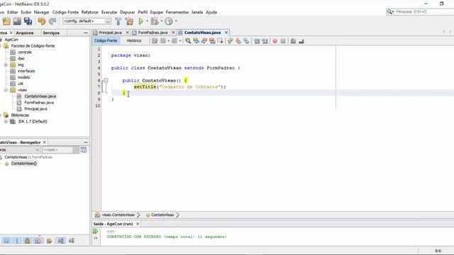 Aula 16 - Java Swing - Heranca Extends Criar os demais formularios herdando de FormPadrao смотреть онлайн