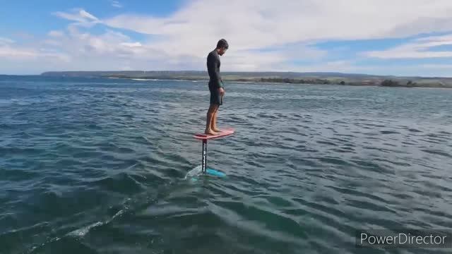 Гидрофол - серфинг на интересной доске смотреть онлайн