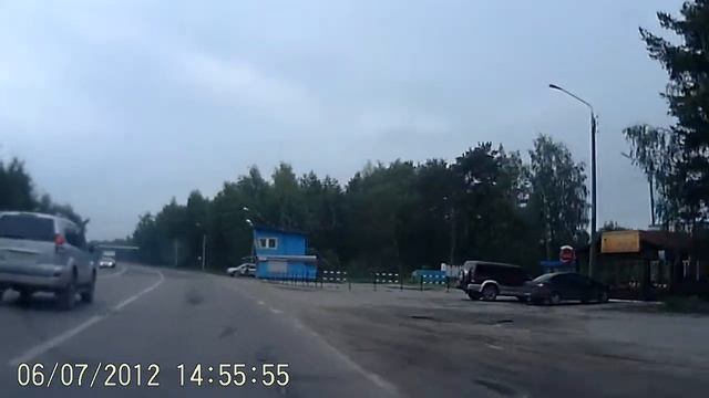 Пост ДПС на выезде из Иваново смотреть онлайн