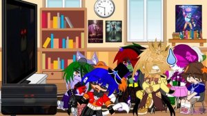 Security Breach Reacts To The Five Nights At Freddy’s Official Teaser/Trailer | FNaF | Gacha Club