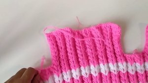 Жилетка КАРАМЕЛЬКА спицами часть5