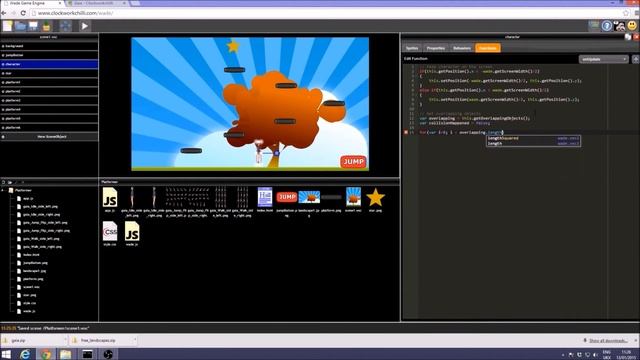 How to make HTML5 games - Basic Platformer смотреть онлайн