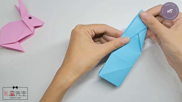 3D origami rabbit instructions | How to easy make an Origami Bunny | Paper Craft Animals DIY смотреть онлайн