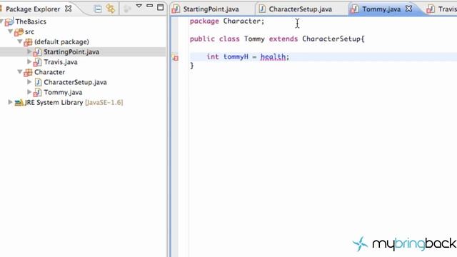 Learn Java Tutorial 1.25 - Member modifiers (protected and private) смотреть онлайн