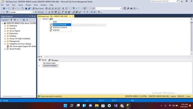 How to Find Your SQL Server Version { MSSQL SERVER TUTORIAL } смотреть онлайн