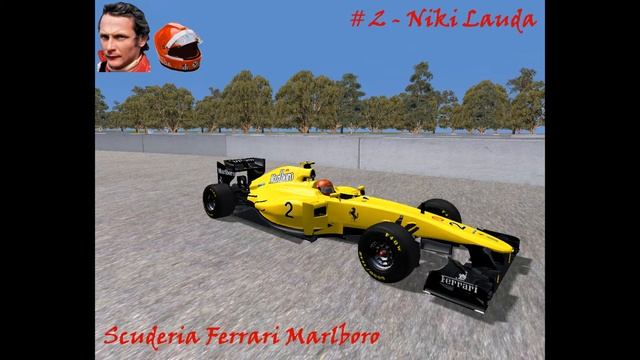# 2 - Niki Lauda - Scuderia Ferrari Marlboro смотреть онлайн