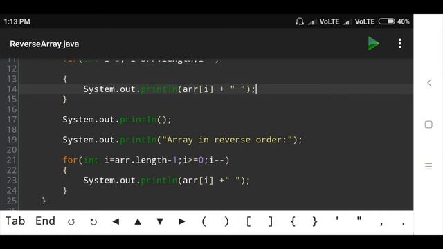 Java Program to Print the Elements of an Array in Reverse Order | SonaliThore | LLAGT #LLAGT смотреть онлайн