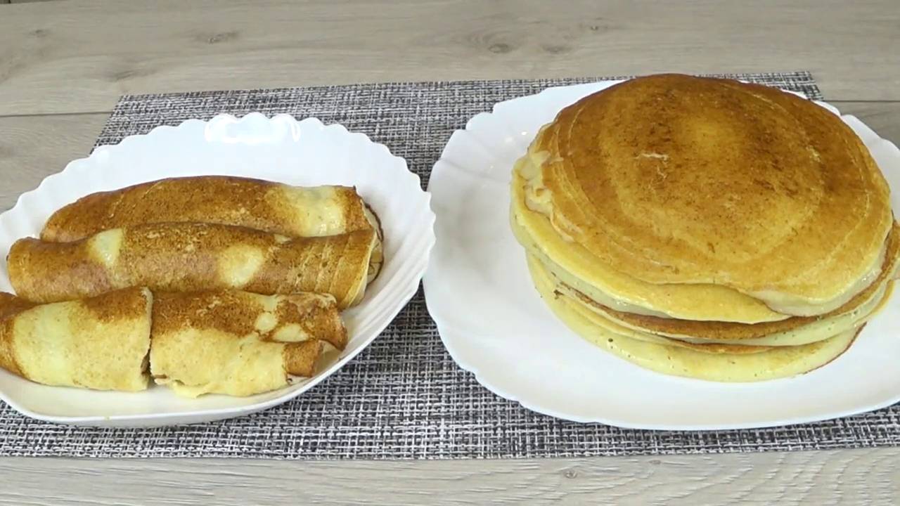 Когда мало ТВОРОГА готовим ЭТО! ВКУСНЕЙШИЕ творожные БЛИНЫ на Завтрак .Блины к чаю! смотреть онлайн