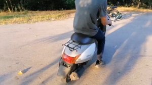 Мопед для Реальных пацанов с Ростова.                (Honda Tact AF 51)