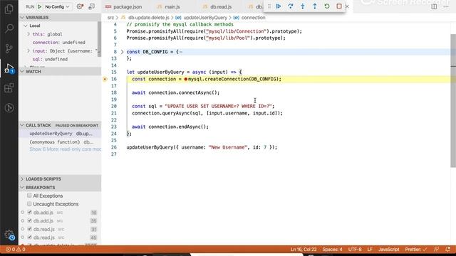 11. NodeJS - MySql. How to update and delete record using NodeJS смотреть онлайн