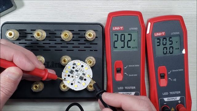 Testadores de leds e diodos UNI-T UT659A UT659D e outros смотреть онлайн