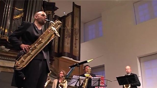 The Four Baritones and Jan Menu featuring Katharina Thomsen - "Play that funky music" смотреть онлайн