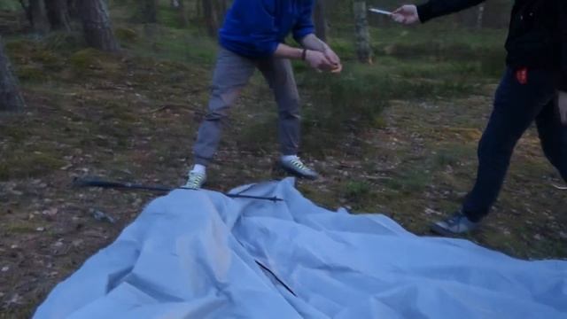 В походе без палатки: тент forclaz 900 и надувной матрас Forclaz Air от Декатлона смотреть онлайн