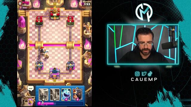 DECK CICLE DE MINEIRO PARA O NOVO META DO CLASH ROYALE! смотреть онлайн