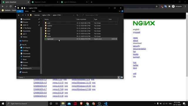 NGINX web server installation on windows смотреть онлайн