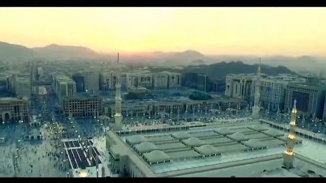 Masjid e Nabvi | Madina munawwara | Medina Sharif | मदीना शरीफ की जियारत | drone video смотреть онлайн