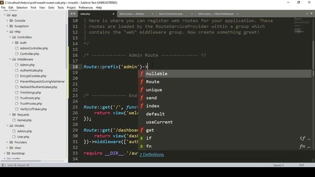 Laravel Multi Auth with Breeze Part 5 | Multi Auth With Admin Guard смотреть онлайн