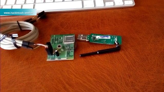 Делаем из внешнего USB Bluetooth адаптера, внутренний. Hackintosh. смотреть онлайн