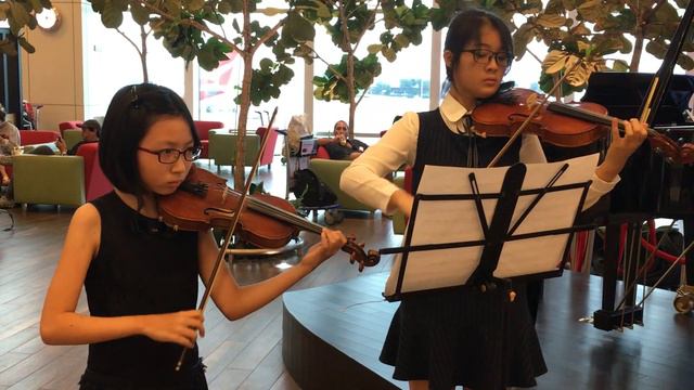 2017-06-23, Pachebel Canon In D, Changi Airport Transit Hall