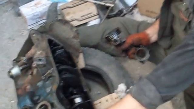 мотор ваз 06 продолжаем разбирать смотреть онлайн