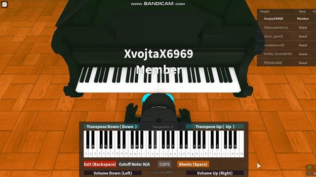 Roblox Piano - Halloween theme song смотреть онлайн