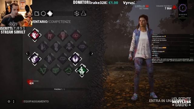 LIVE #52 SU: DEAD BY DAYLIGHT Gameplay ITA - ITALIANO смотреть онлайн