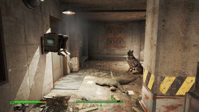 FALLOUT 4 1080p60 Достаем оружие "КРИОЛЯТОР" "Убежище 111" "Оружейный склад национальной гвардии" смотреть онлайн