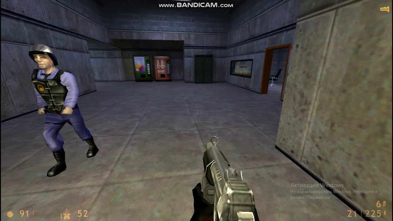 Прохождение Half Life Source Тренеровочный зал #1