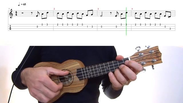Godfather Theme - Il Padrino - Easy Ukulele Tutorial смотреть онлайн