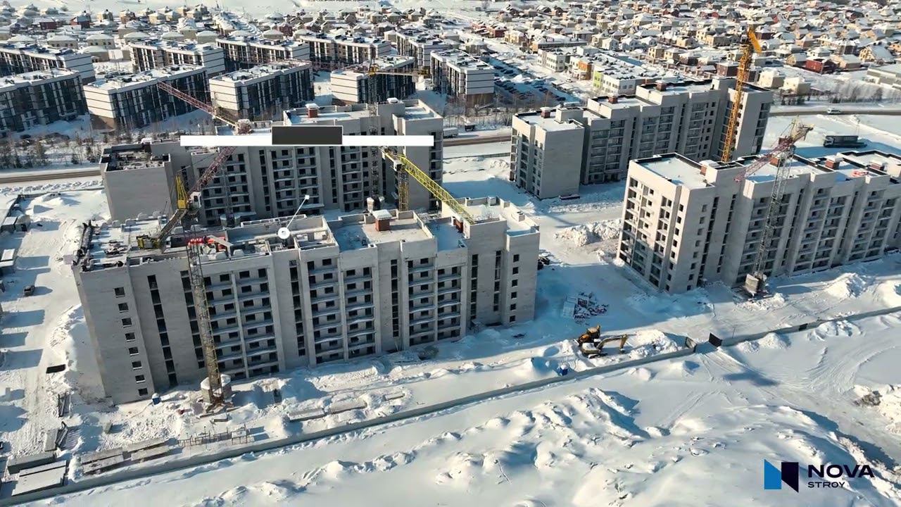 Ход строительства ЖК «Прованс» — Февраль смотреть онлайн