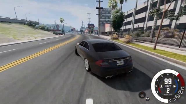 Cls63 Amg в BeamNG drive