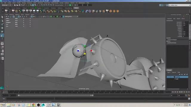 Let's 3D Model #69 - Exhaust, Headlight & Steering Wheel смотреть онлайн