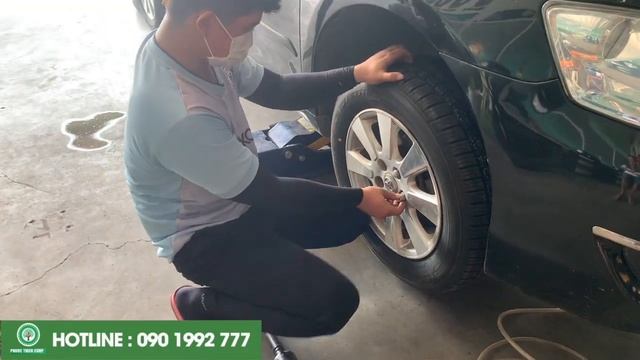 Toyota Camry thay lốp 215/60R16 Kenda KR217 | Hàng xuất khẩu chất lượng cao. смотреть онлайн